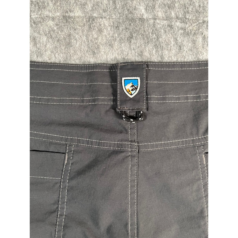 KUHL Mens 40 Shorts Cargo Gray Nylon 10" inseam - Picture 4 of 13